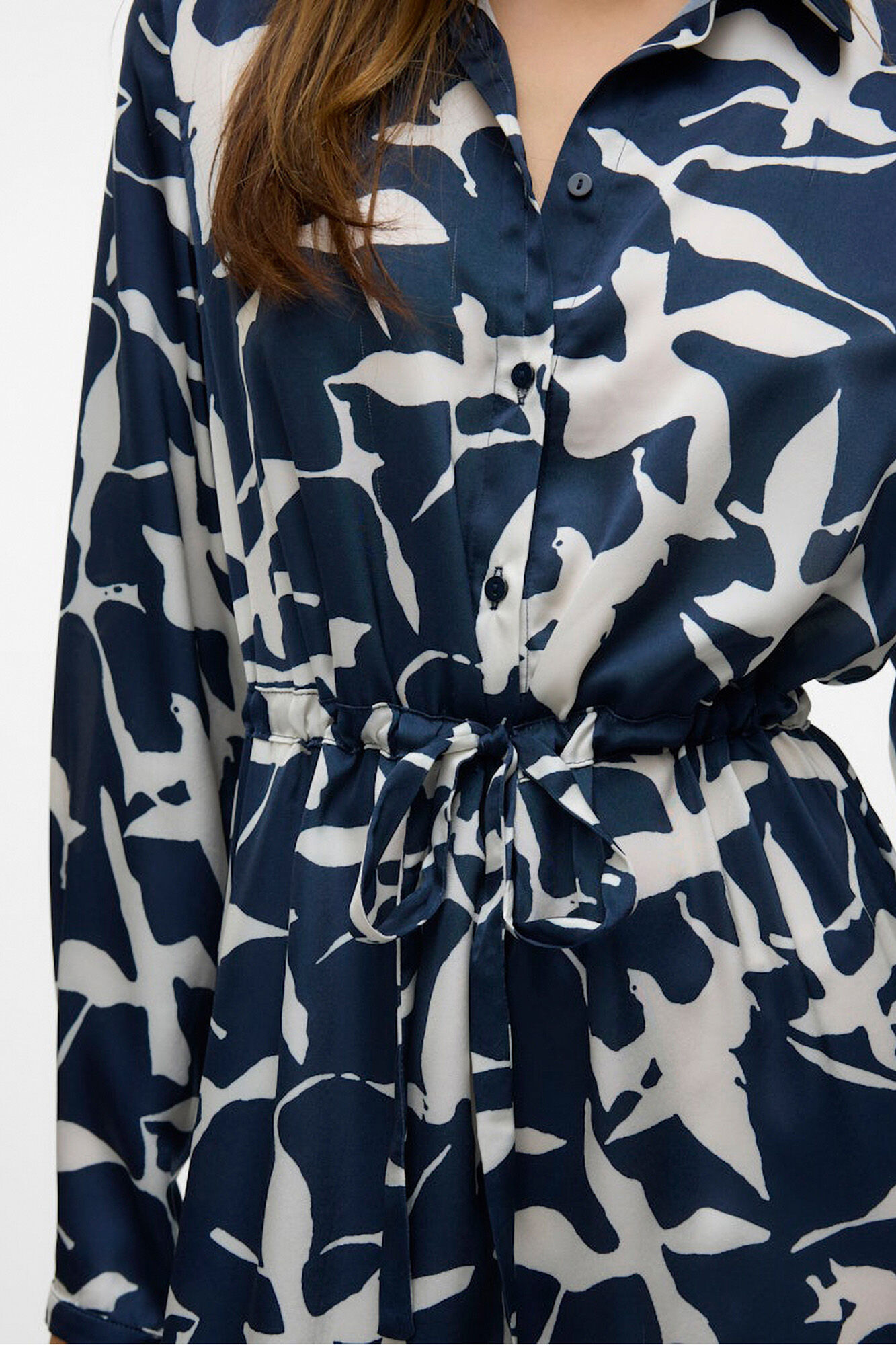 Vero Moda Vestido midi camiseiro 