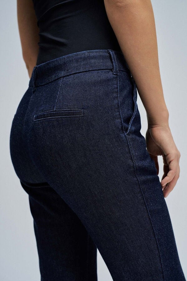 Salsa Jeans Calça calças chino flare Azul