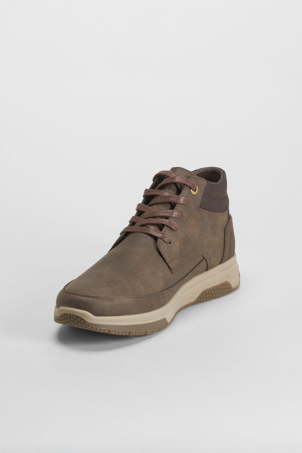Comfeet Bota botim COMFEET Hexaflex Basalto Castanho