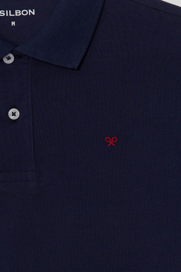 Silbon Polo trend azul-marinho Azul