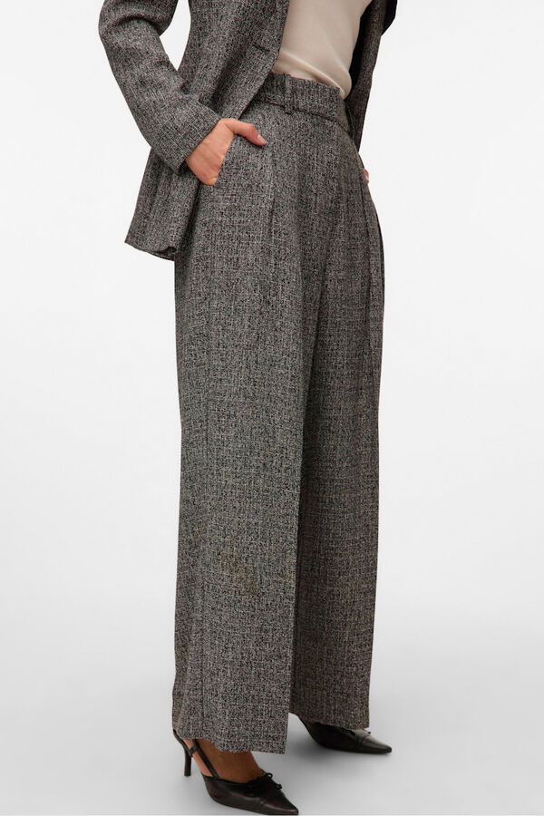 Vero Moda Calça compridas com efeito manchado Preto