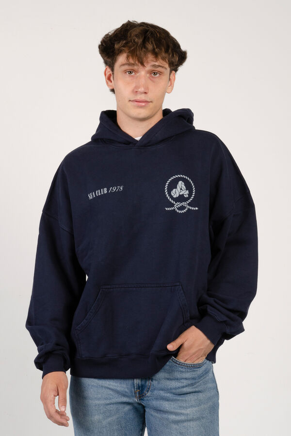 Amarras Sweatshirt Seaport Azul