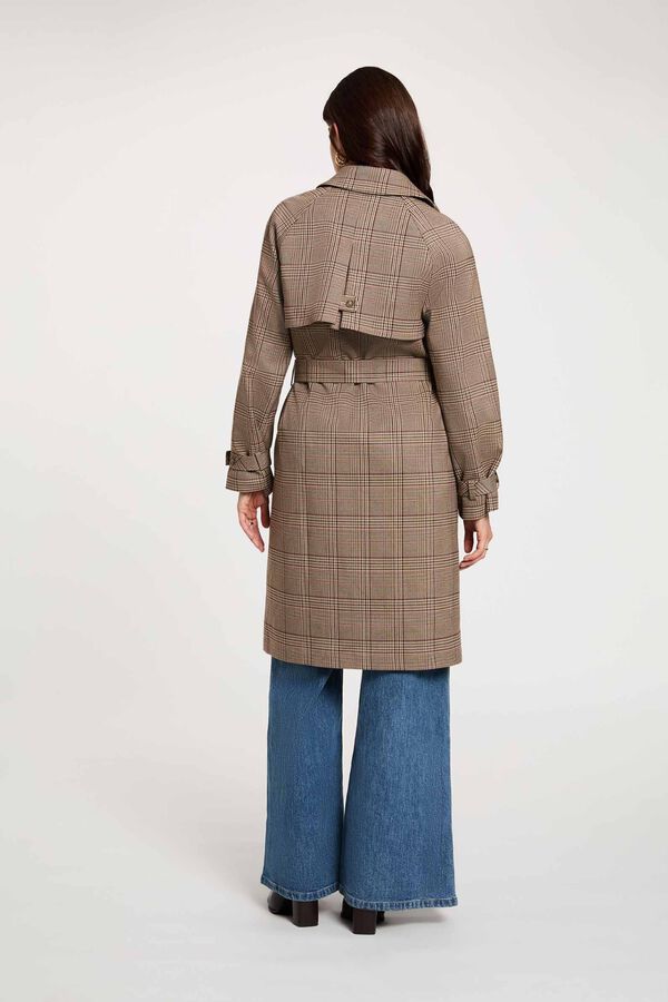 Morgan Trench comprido com cinto Multicolorido