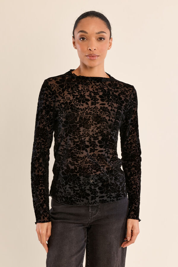 Molly Bracken Camisola com estampado Preto