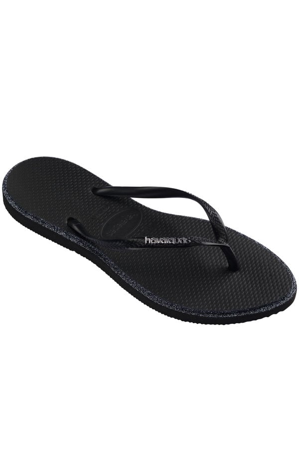 Havaianas Glitter Slim Point sandals Black