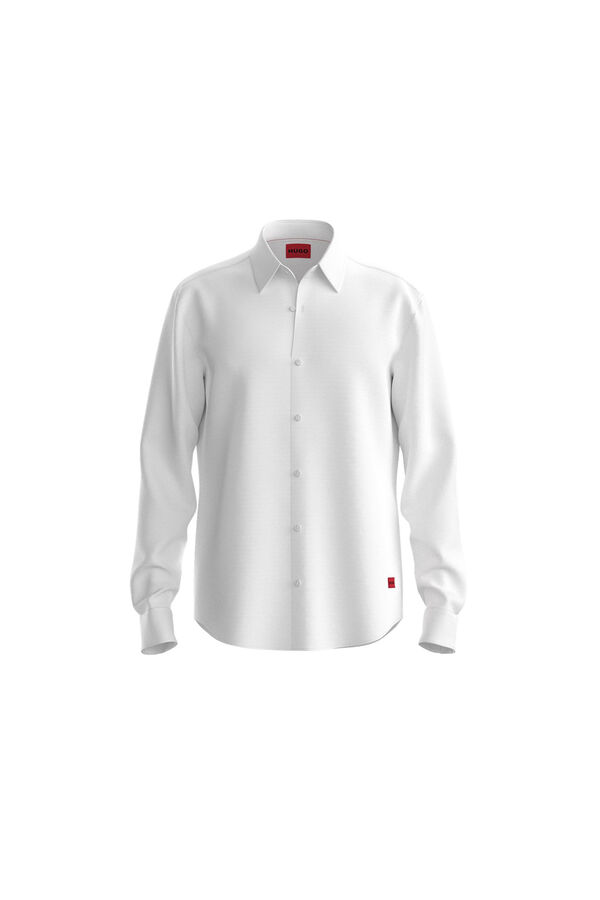 HUGO Camisa de manga comprida Branco