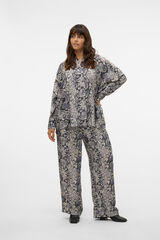 Vero Moda Curve Calças compridas plus size  Cinzento