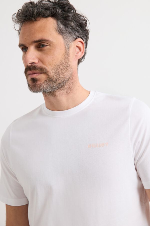 Williot Ethnic Circle T-shirt White
