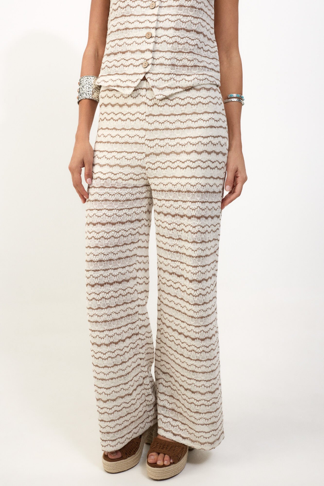 Slowlove Pantal&oacute;n de punto