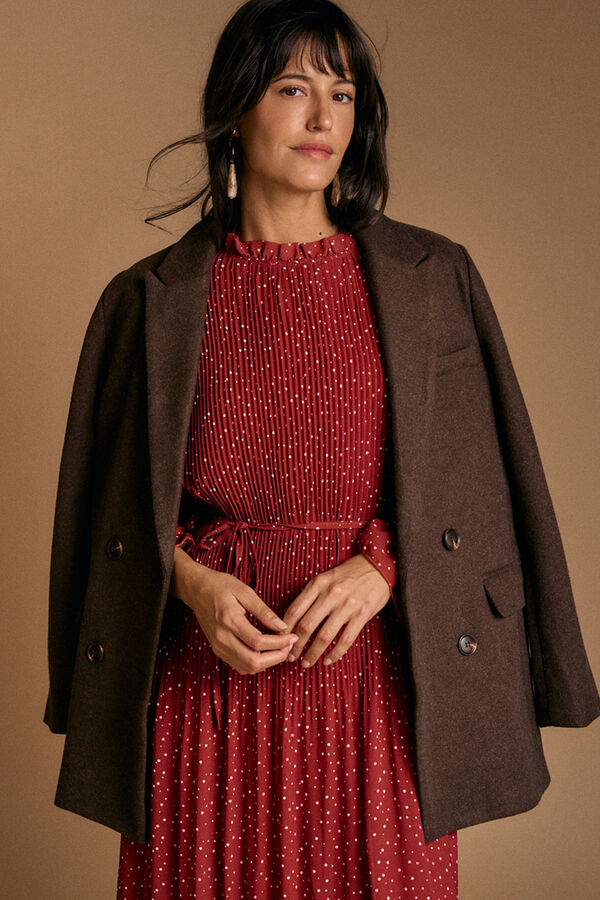 Polín Et Moi Vestido de bolinhas granada Granada