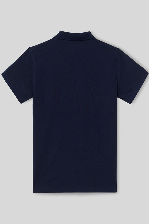 Cortefiel Classic polo shirt Navy