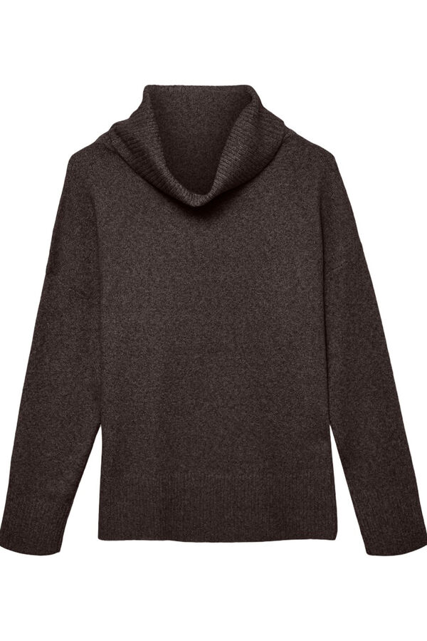Vero Moda Camisola de malha Castanho
