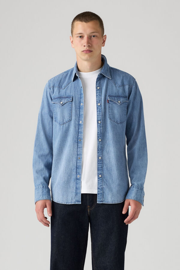 Levi's Camisa de ganga Levis&reg; Azul
