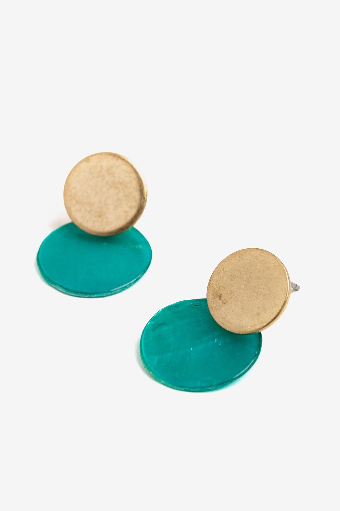 Vilanova Pendientes con Colgante de N&aacute;car