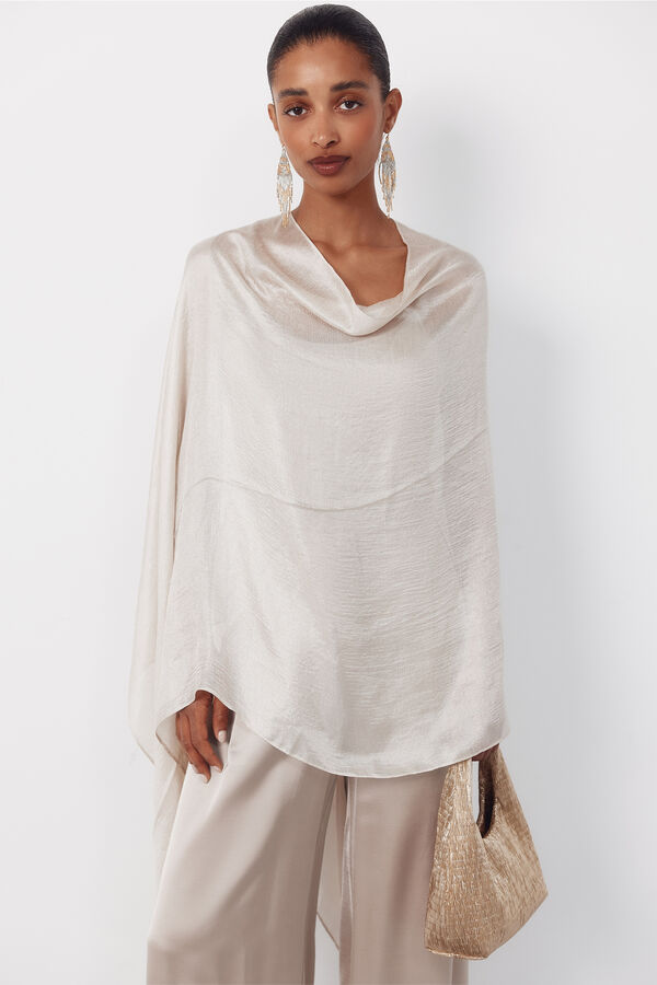 Cortefiel Plain cape Gold