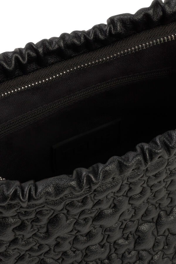 Tous TOUS Puffy Bear medium black crossbody bag Black