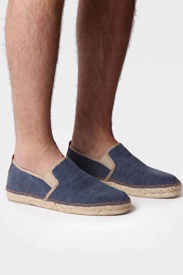 Toni Pons Alpercata de juta para homem Azul