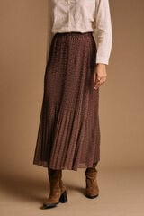 Polín Et Moi Saia plissada Berenice Castanho