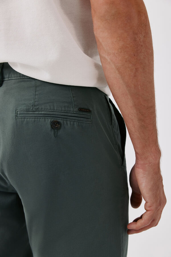 Cortefiel Light regular chinos Kaki