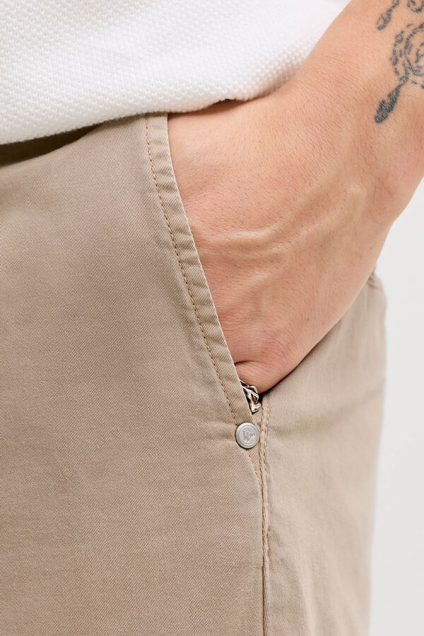 Jack & Jones Cal&ccedil;as chino Tostado