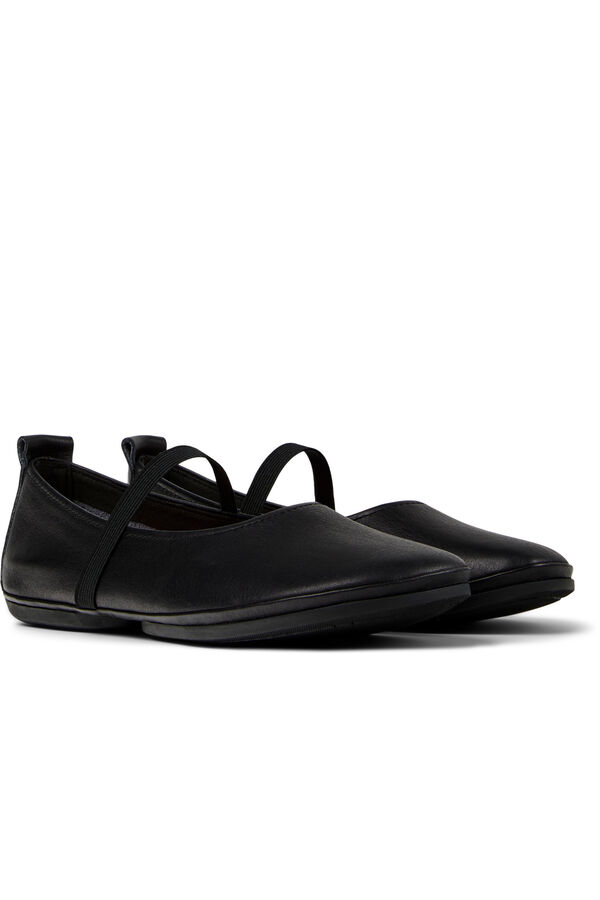 Camper Sabrinas de pele para mulher Preto