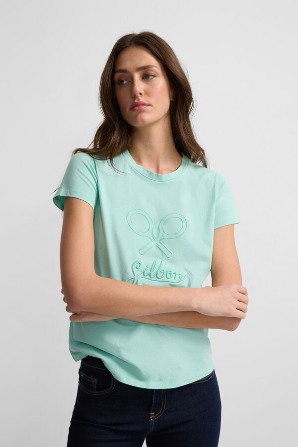 Silbon Camiseta clásica Verde