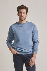 Street Monkey Sweatshirt básico regular fit Azul