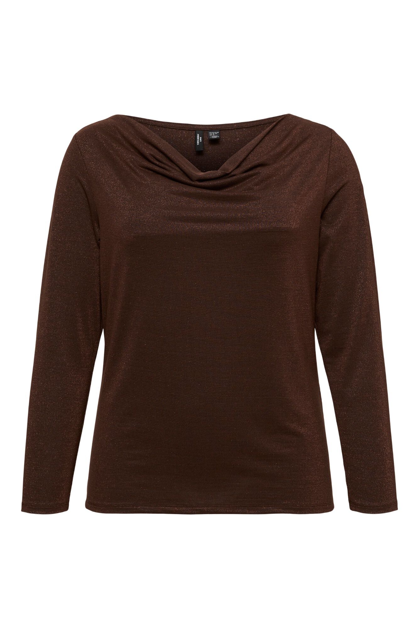 Vero Moda Curve Top con efecto drapeado