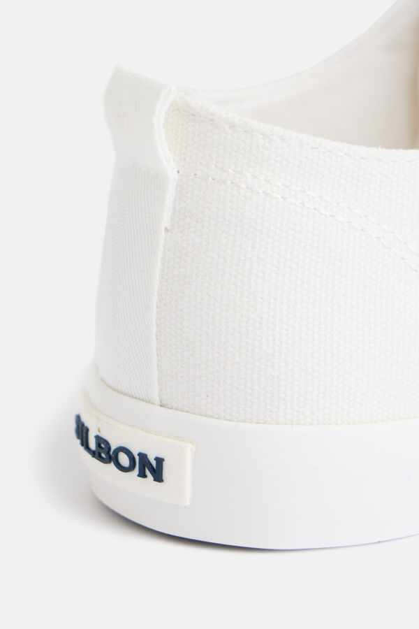 Silbon Classic canvas sneaker White