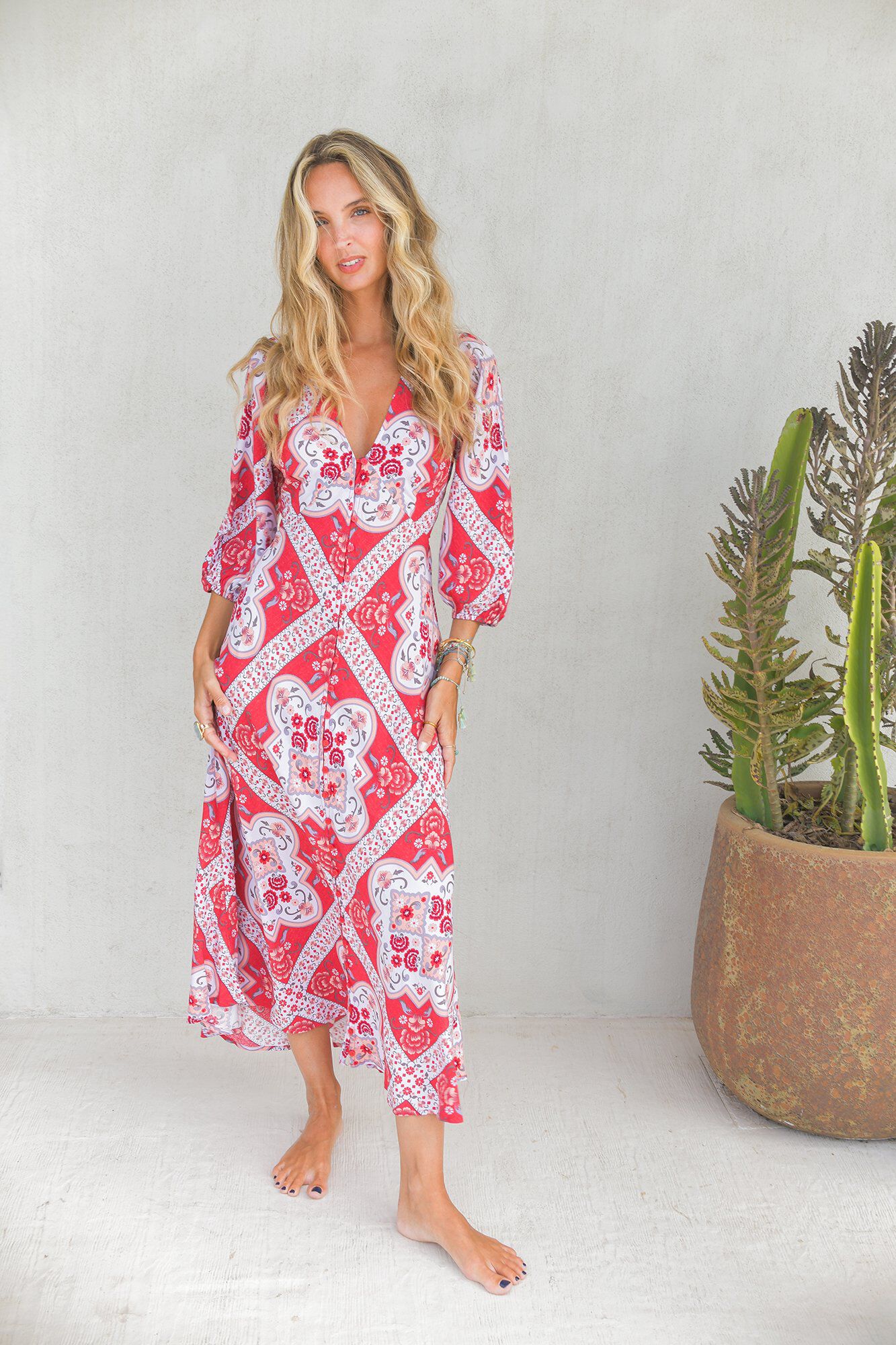 Jaase Vestido largo Carmen