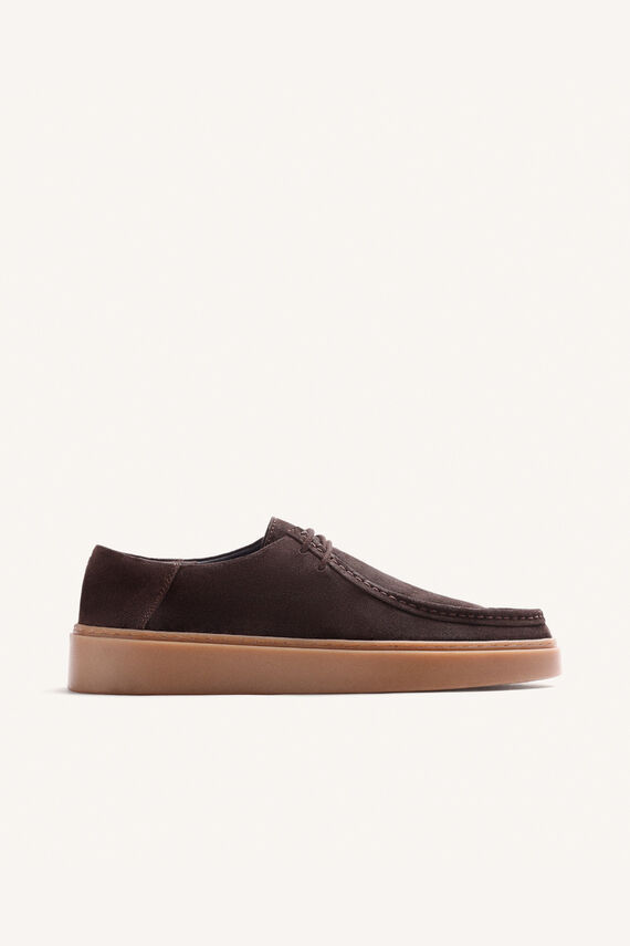 Zapatos wallabee piel