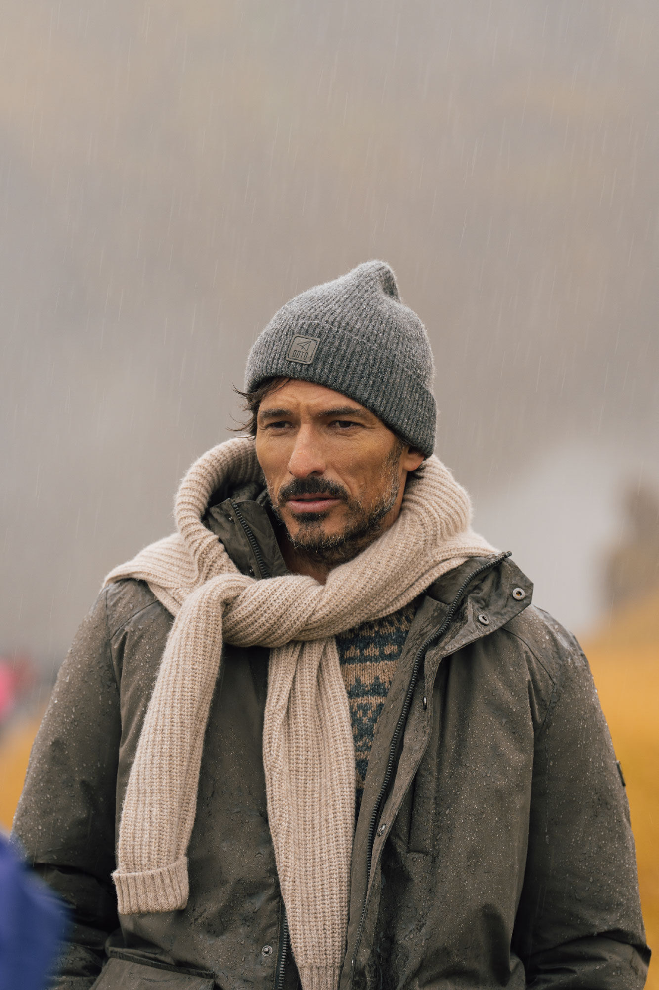 OOTO Bon&eacute; de malha lisa beanie