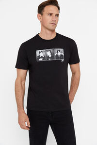 Cortefiel David Bowie T-shirt Black