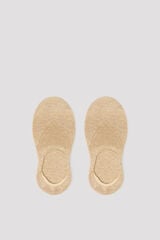 Cortefiel No-show socks with COOLMAX&reg; Brown