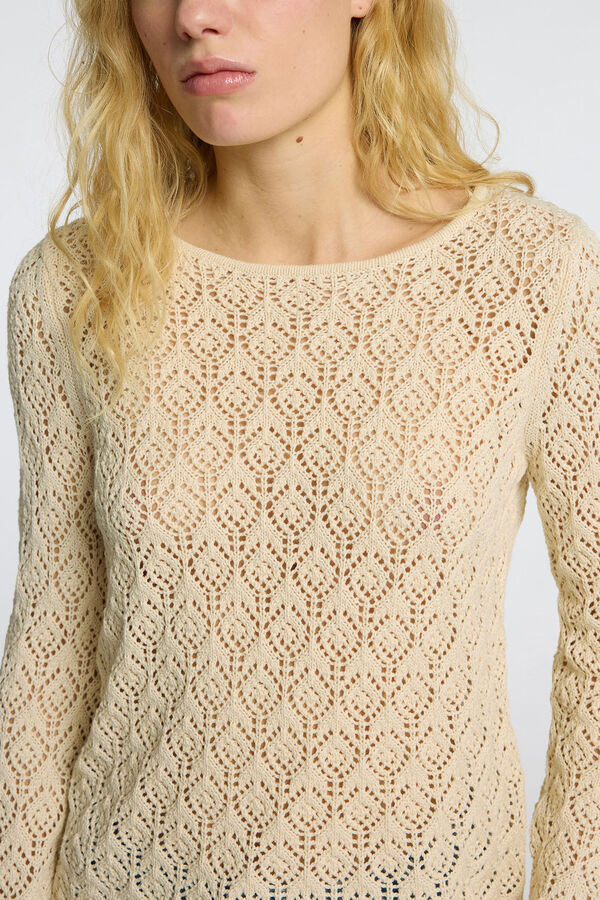 Selected Femme Top de malha Cinzento