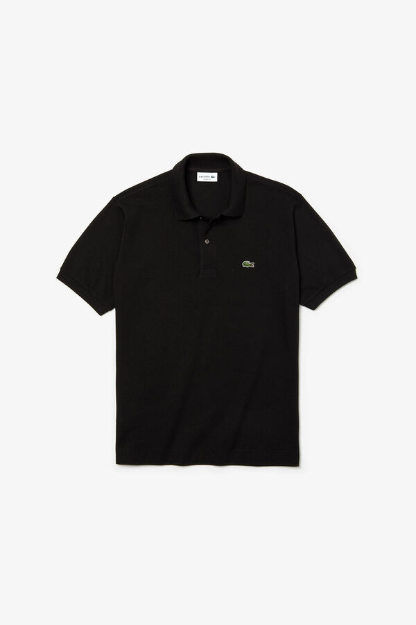Cortefiel Classic Polo Shirt Black