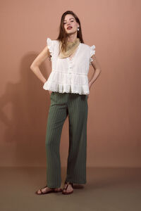 Slowlove Pantal&oacute;n de pata ancha