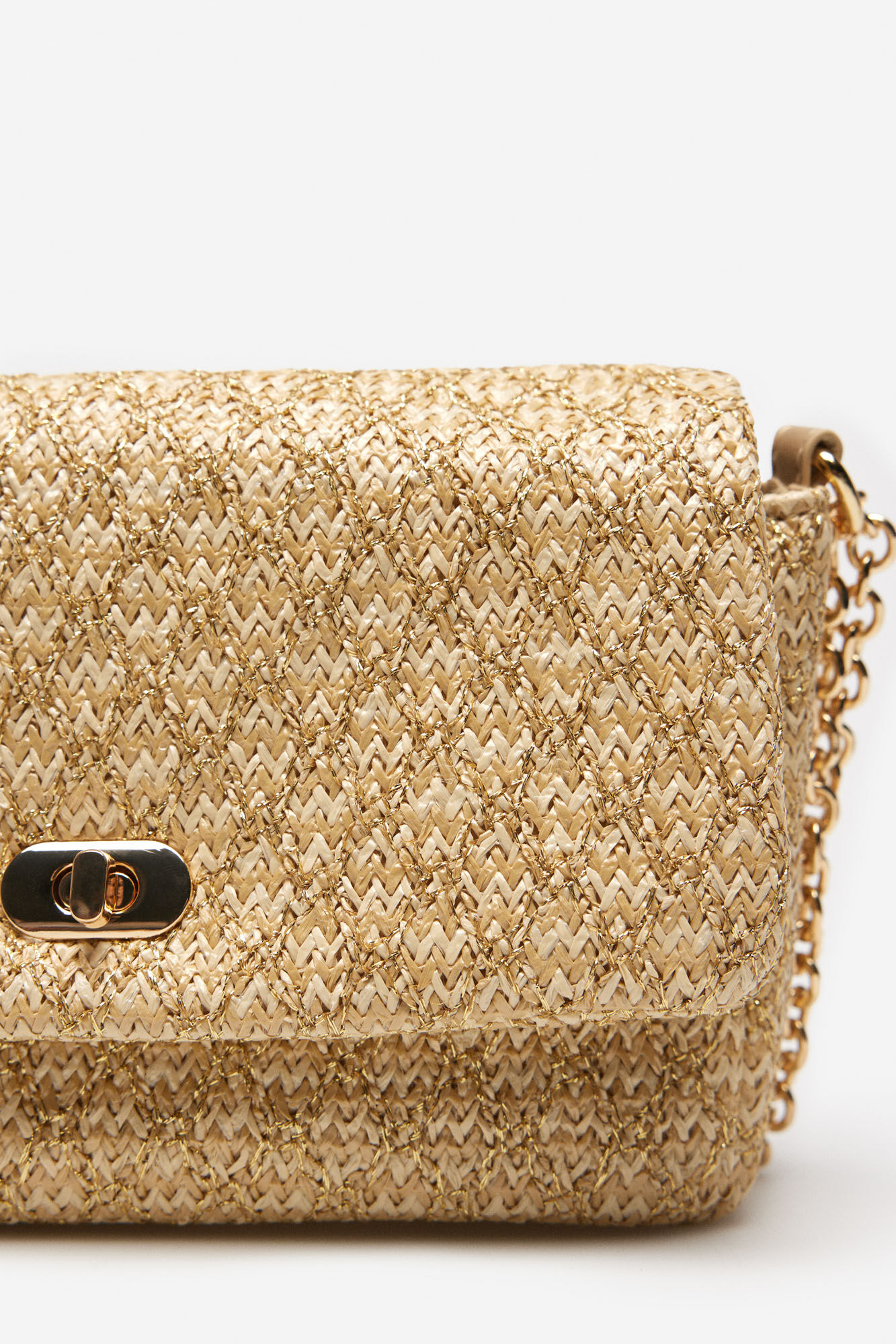 Bolso 2025 rafia cortefiel