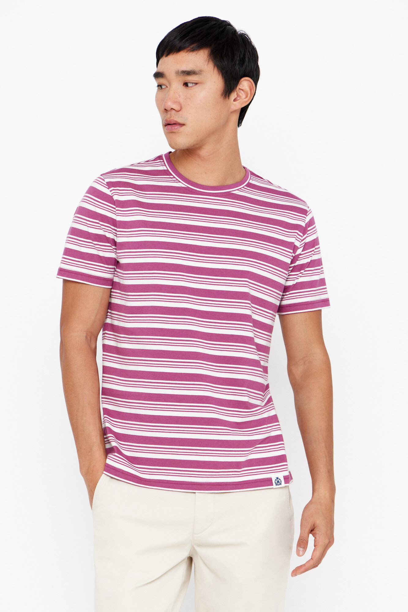 Camiseta de rayas Camisetas de hombre Cortefiel