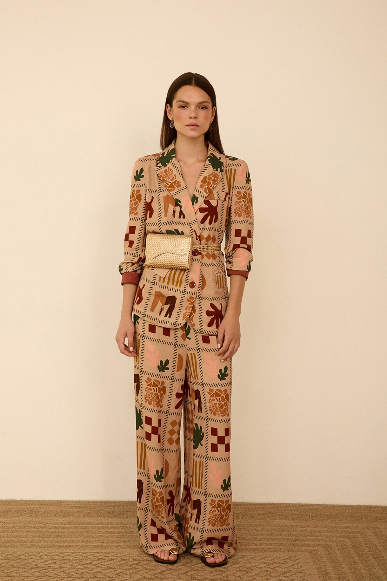 Meisie Fluid long trousers