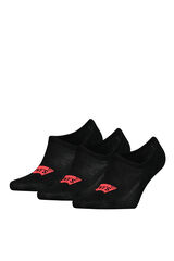Levi's Levi's&reg; 3 Pack meias invis&iacute;veis Preto