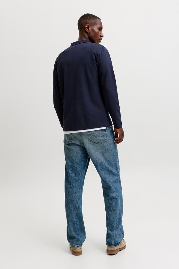 Jack & Jones Polo interlock regular fit Azul