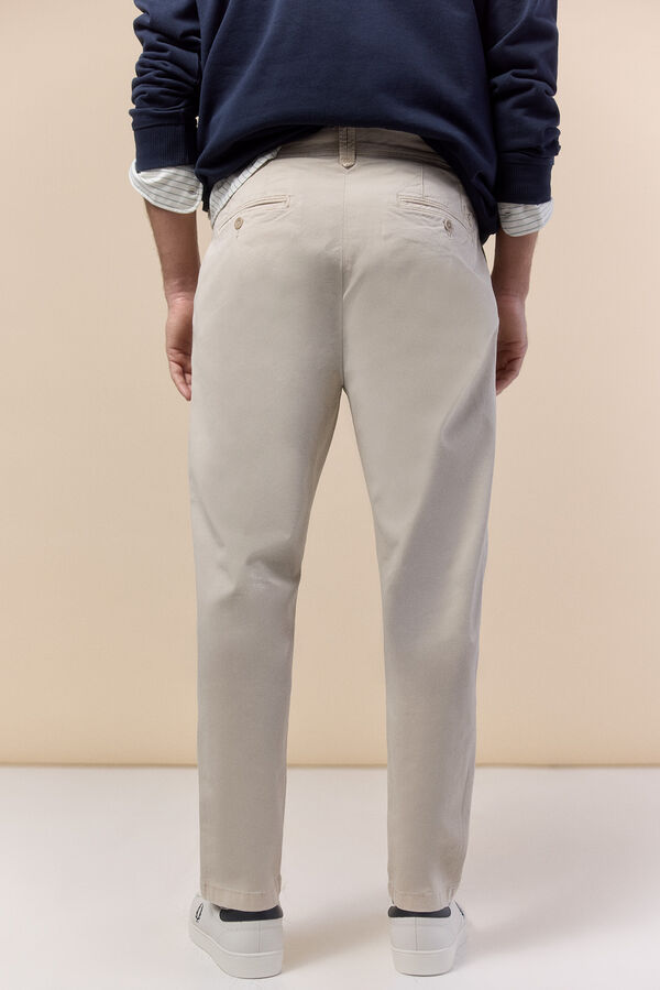 OOTO Chino casual slim Beige