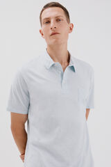 Cortefiel plain polo Blue