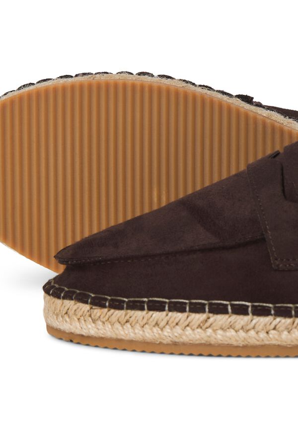 Jack & Jones Alpercatas cl&aacute;ssicas em lona Castanho