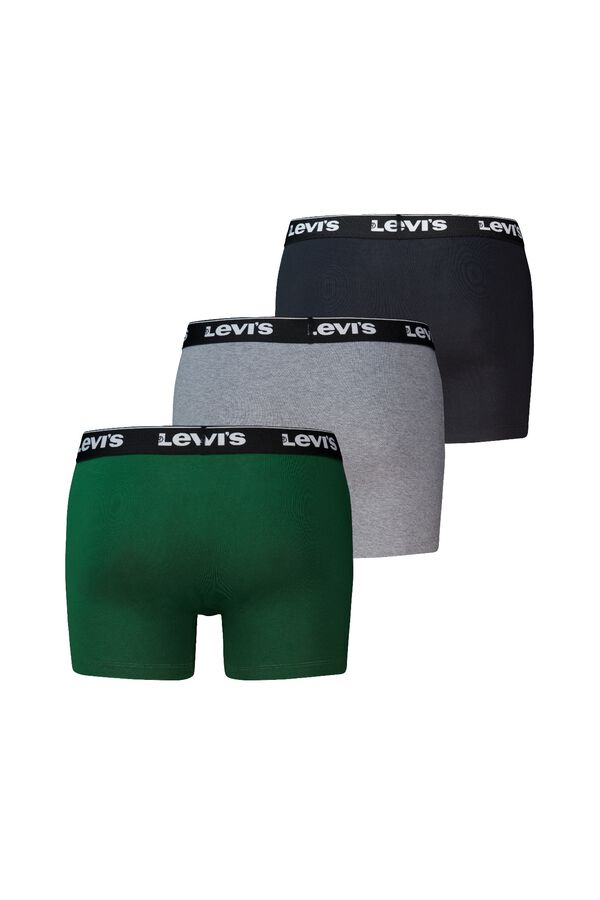 Levi's Boxer de homem da Levi's&reg; (pack de 3) Verde