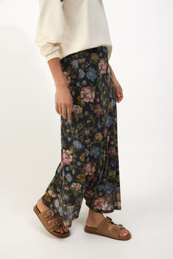 Slowlove Falda de tul el&aacute;stico Multicolour