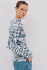 Cortefiel buttons box shirt Printed blue