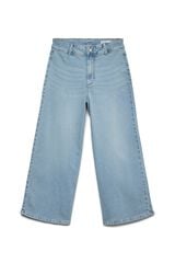 Vero Moda Curve Jeans perna larga tamanho grande Azul