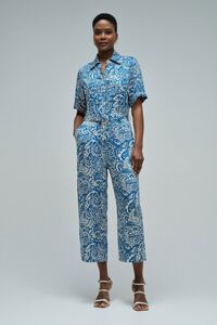 Salsa Jeans Macac&atilde;o com padr&atilde;o floral